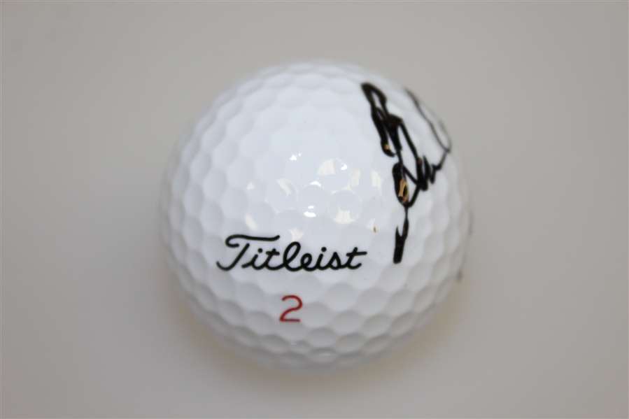 Ben Crenshaw Signed Masters Logo Golf Ball JSA ALOA
