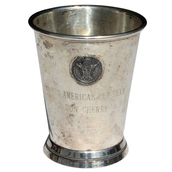 Don Cherry's 1960 USGA America's Cup Team Sterling Silver Cup