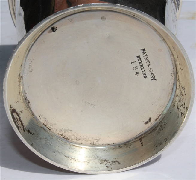 Don Cherry's 1960 USGA America's Cup Team Sterling Silver Cup