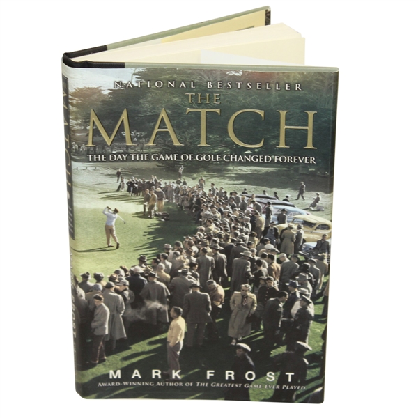 Ken Venturi Signed 'The Match' Golf Book by Mark Frost JSA ALOA