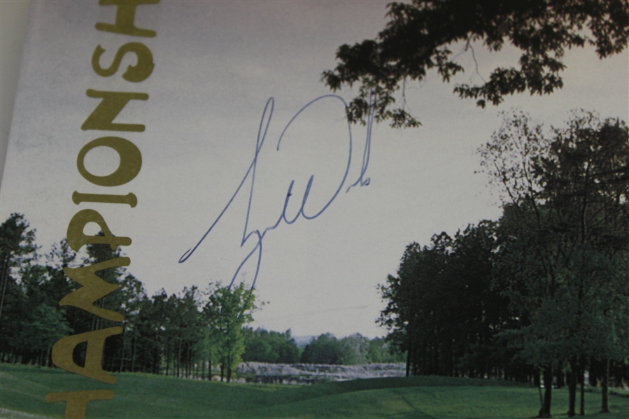 Tiger Woods Signed 1996 NCAA Golf Championships Program - Tiger Woods Winner JSA FULL #Z932121