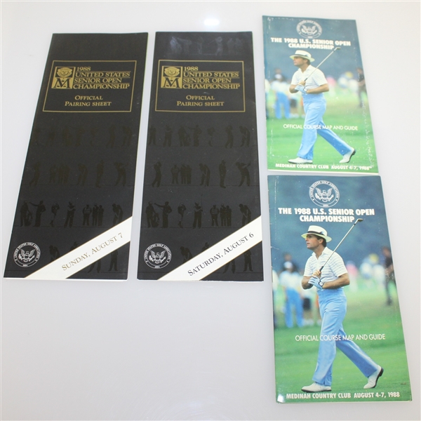 1988 US Senior Open at Medinah - Program, Guide, Tickets, and More