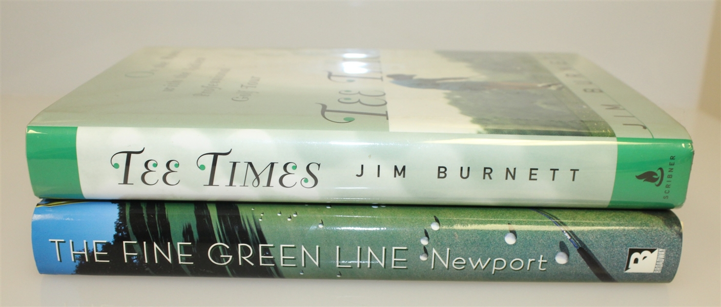 'The Fine Green Line' by John Paul Newport and 'Tee Times' by Jim Burnett