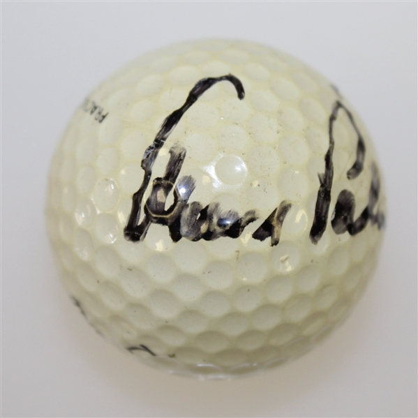 Arnold Palmer Signed Titleist Golf Ball JSA ALOA
