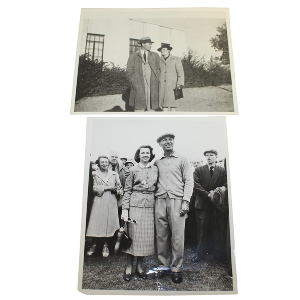 Ben Hogan's Personal Photos - With His Mother & With His Wife