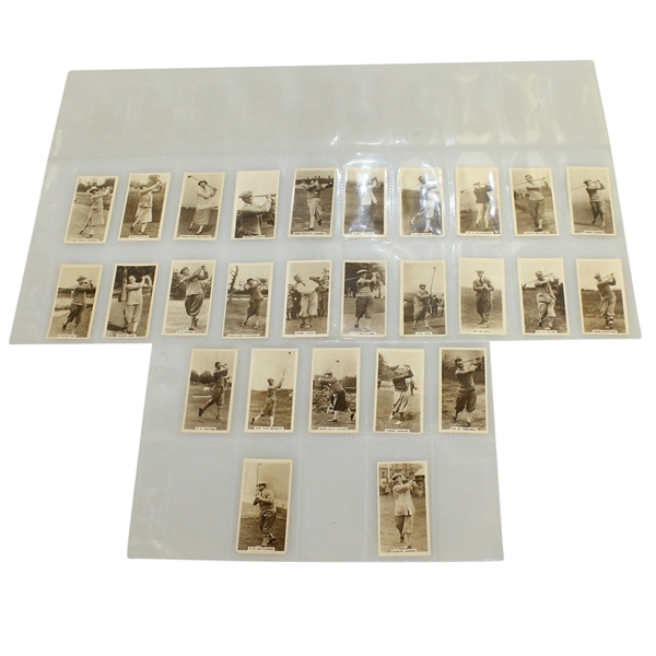 1928 Millhoff Complete Twenty-Seven Tobacco Card Set