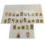 1928 Millhoff Complete Twenty-Seven Tobacco Card Set
