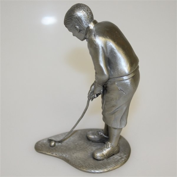 1984 Miller Golf Bobby Jones Silver Colored Statuette