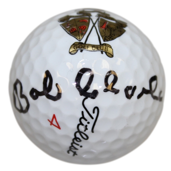 Bob Charles Signed Royal Lytham & St Annes Logo Golf Ball JSA ALOA