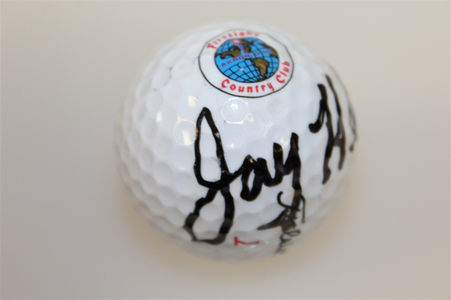 Jay Hebert Signed Firestone Country Club Logo Golf Ball JSA ALOA