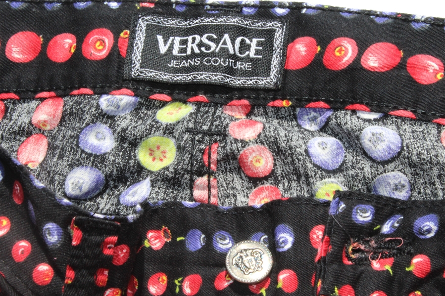 Don Cherry's Personal Cherry & Fruit Themed Versace Jeans Couture