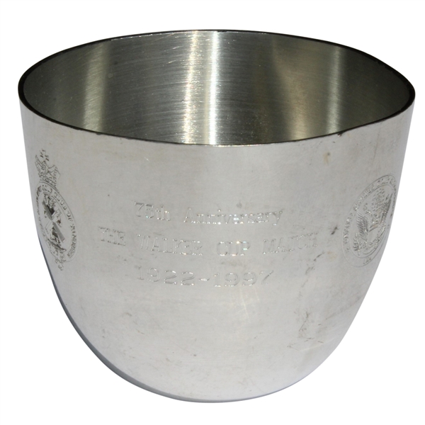 Don Cherry's 1997 USGA 75th Anniversary The Walker Cup Match Pewter Cup