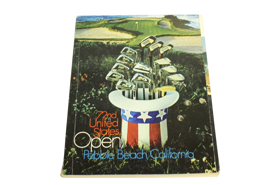 1967, 1972, & 1980 US Open Official Programs - Jack Nicklaus Victories