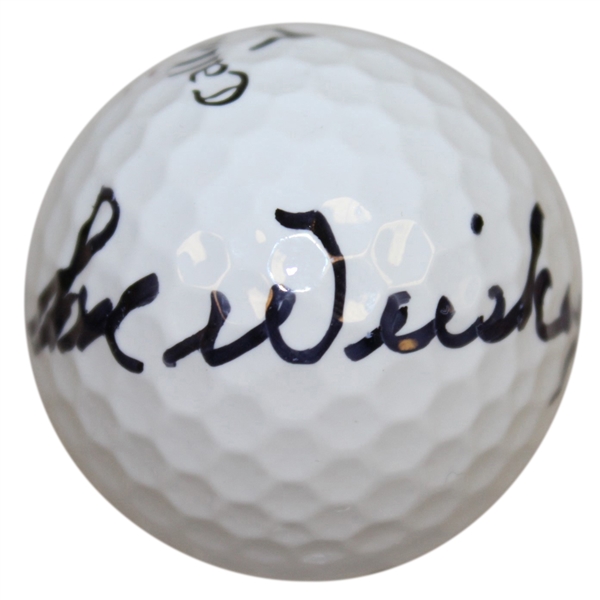 Tom Weiskopf Signed Used Callaway Golf Ball JSA ALOA