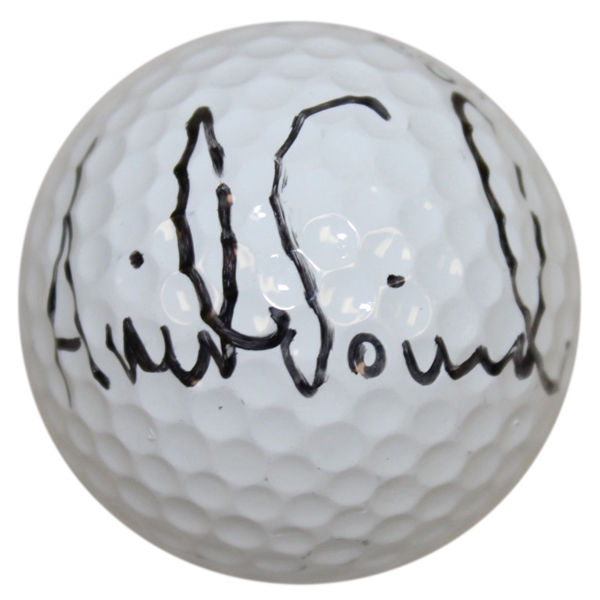 Annika Sorenstam Signed Used Titleist Golf Ball with Full Signature JSA ALOA