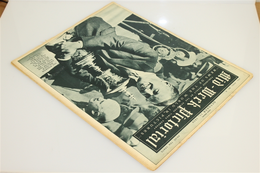 Bobby Jones 1930 Grand Slam Mid-Week Pictorial Cover - October 11th