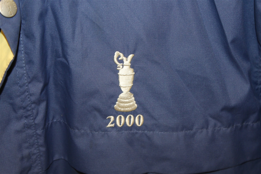 Bill Campbell's 2000 British Open Mizuno Golf Tournament Rain Jacket