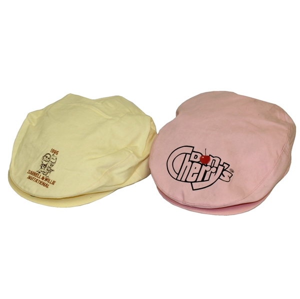 Don Cherry's Pink Cap & The Darrell Royal & Willie Nelson Invitational Hat
