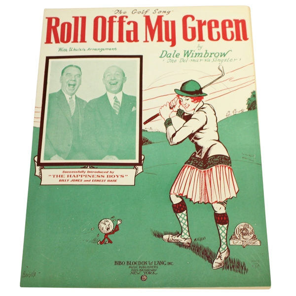 The Golf Song 'Roll Offa My Green' by Dale Wimbrow Music Sheets/Notes