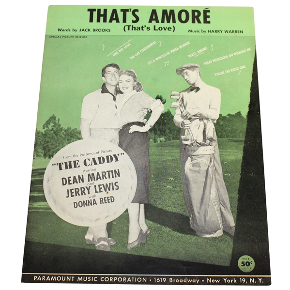 That's Amore (That's Love) Jack Brooks & Harry Warren Music Sheets/Notes
