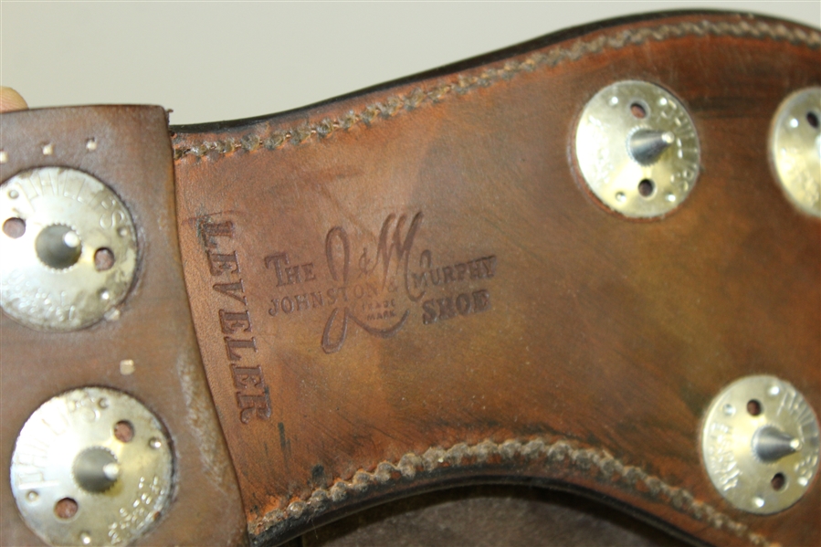 Don Cherry's Custom Made Johnston & Murphy Aristocraft Golf Shoes Size 9 1/2