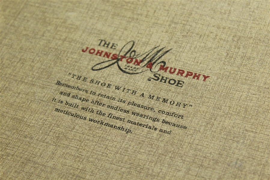 Don Cherry's Custom Made Johnston & Murphy Aristocraft Golf Shoes Size 9 1/2