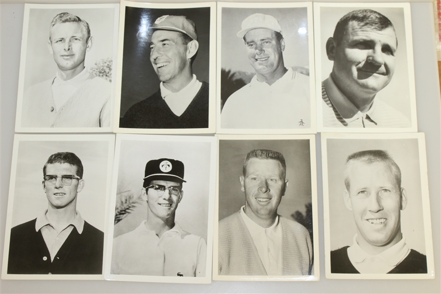 Thirty-Six Original 1960's Photos of PGA Golfers - Dickinson, Pott, McGowan, and others