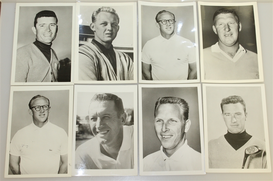 Thirty-Six Original 1960's Photos of PGA Golfers - Dickinson, Pott, McGowan, and others