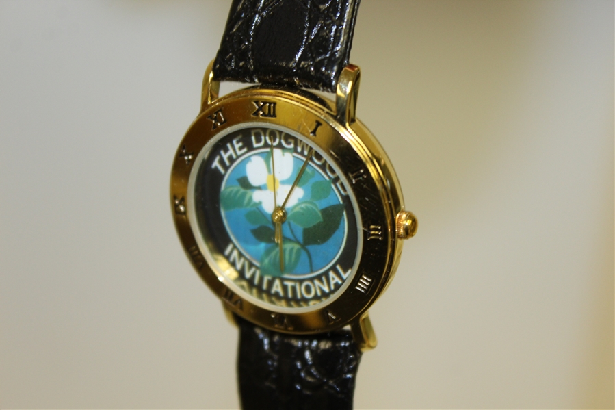Furman Bisher Dogwood Invitational Watch, Money Clip, & BellSouth Atlanta Classic Items