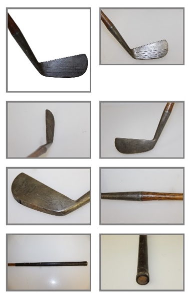 Four Golf Clubs - Nicoll Iron, Kro-Flite Wright & Ditson Iron, Con Murphy Iron, & W&D Putter