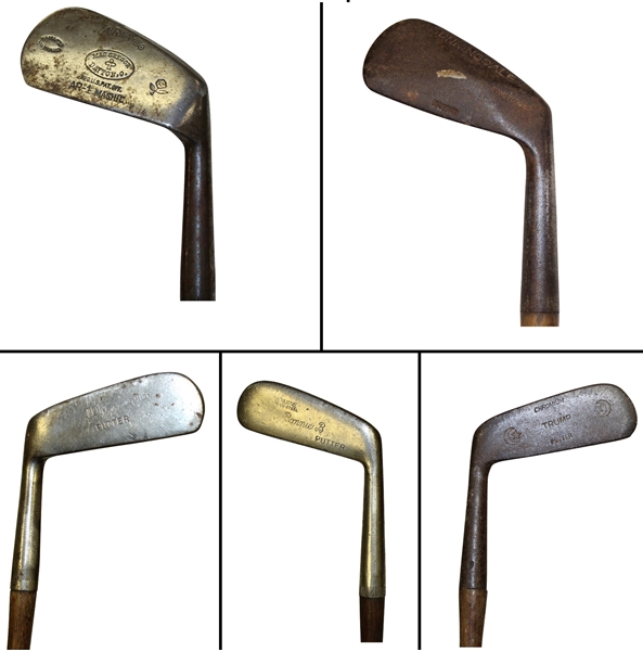 Five Golf Clubs - Airway, Sunningdale, Trump, Tom Thumb, & Bonnie B