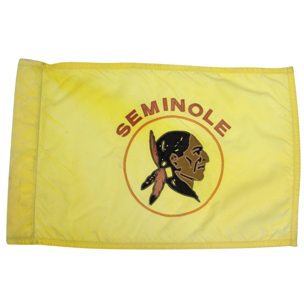 Seminole Golf Club Course Used Embroidered Flag