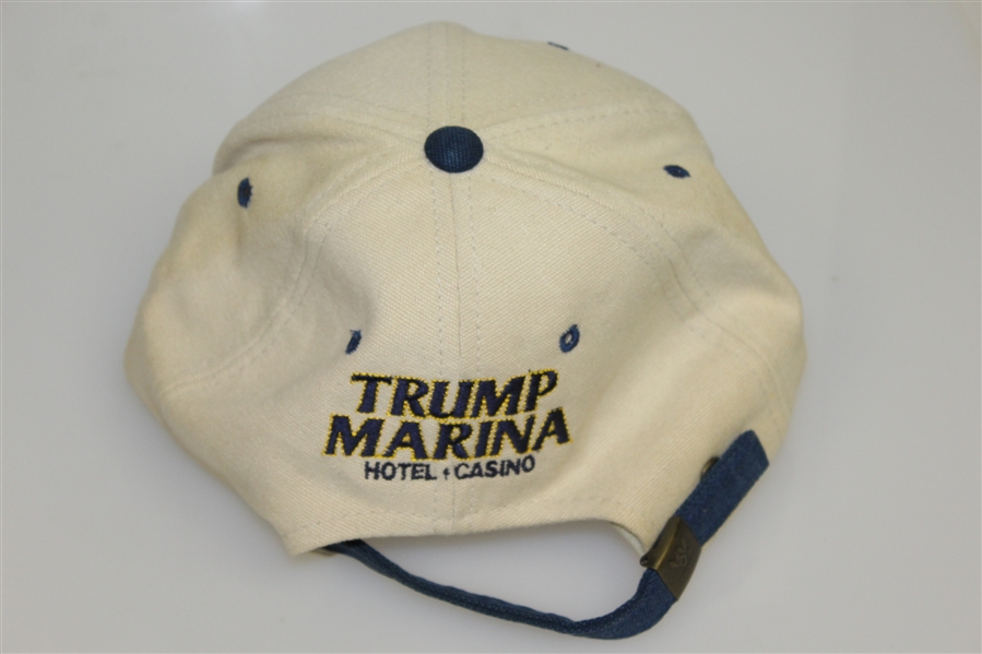 Arnold Palmer Signed 'Arnold Palmer Invitational' Trump Marina Hat JSA Sticker #R44706