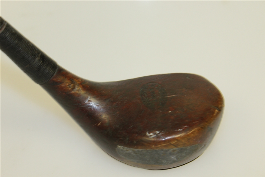 D. Anderson & Sons St Andrews Mashie with Brass Sole Plate