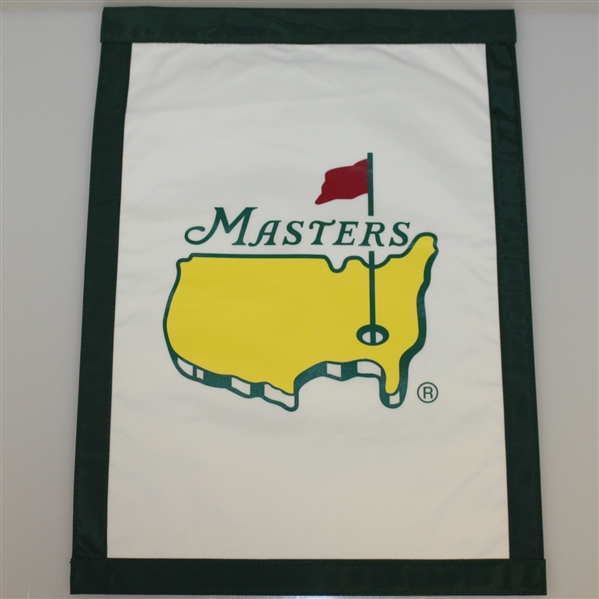 Rory McIlroy Signed Undated Masters Garden Flag JSA ALOA