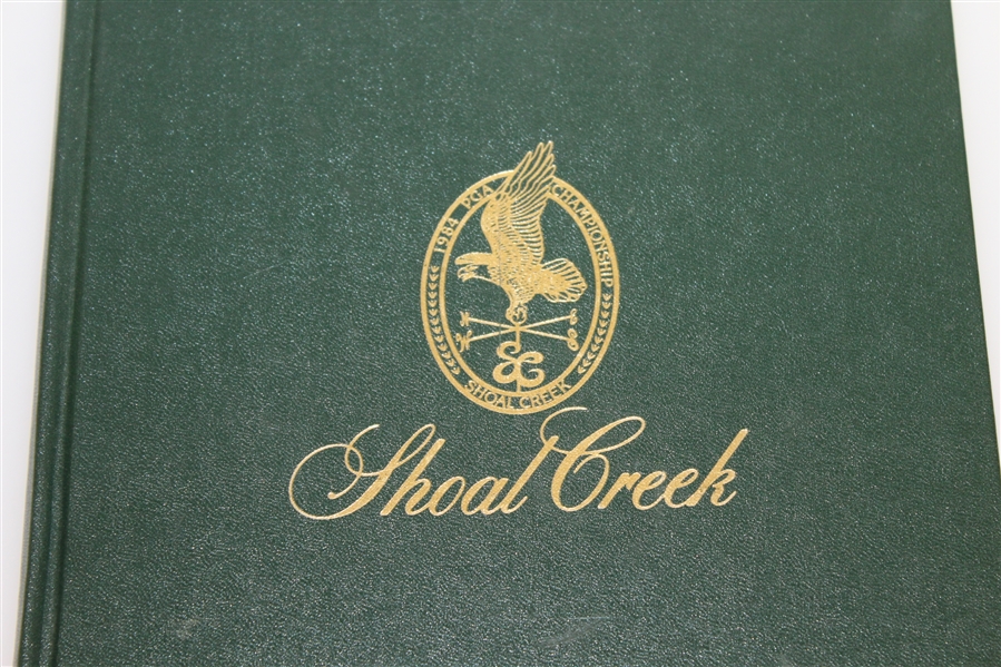 1984 & 1990 PGA Championship at Shoal Creek Hard Bound Programs - William Morris Given, Jr.