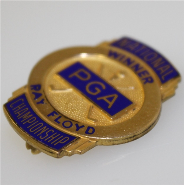 Ray Floyd's PGA Past Champions Credential Badge - 1969 & 1982 PGA Wins