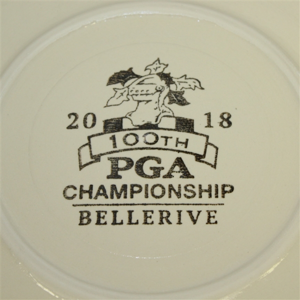 2018 PGA Champions' Dinner Gift from Justin Thomas - Plate Given to Past Champions@Bellerive