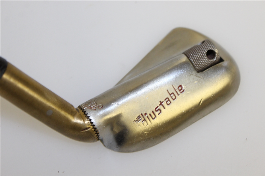 1940's 'The Adjustable' Steel Shafted Golf Club with Adjustment Key 