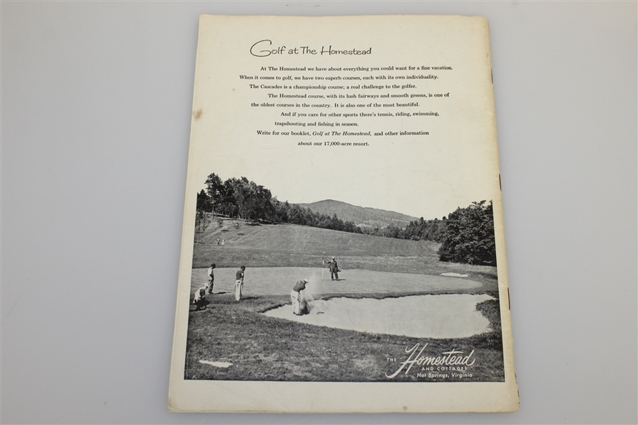 Charles Price's Personal 1959 April Vol 1 No. 1 Golf Magazine