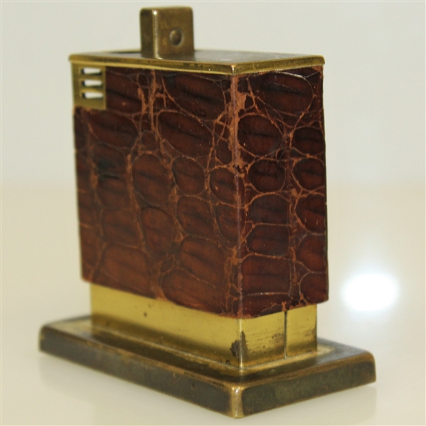 Bobby Jones' Personal Used Desk Lighter Gifted to Friend Charles Price - Multiple Provenance