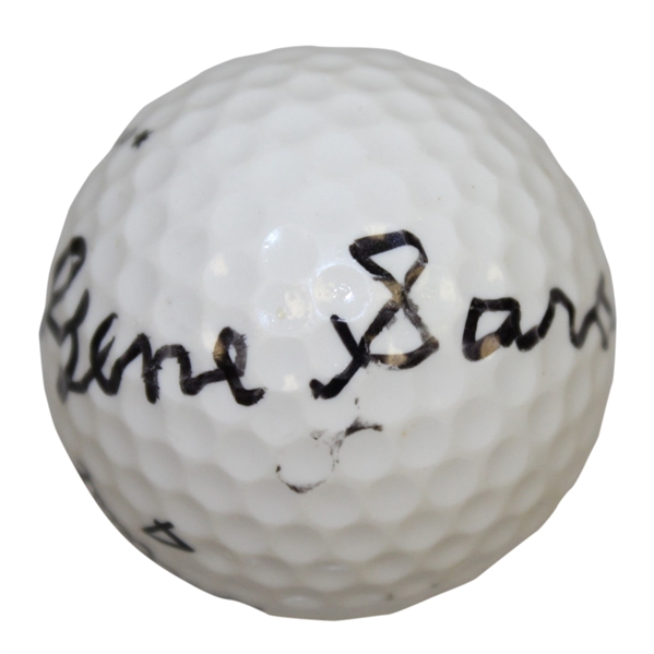Gene Sarazen Signed Titleist Golf Ball JSA ALOA