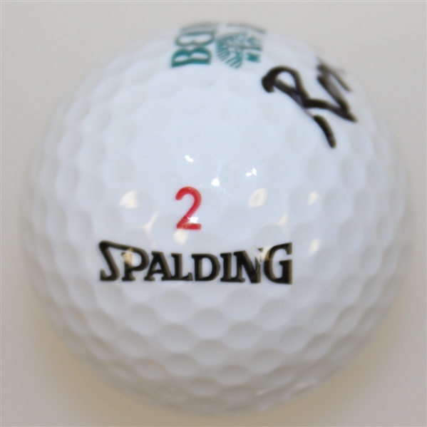 Ron Turcott Signed Belmont Park Logo Golf Ball JSA ALOA