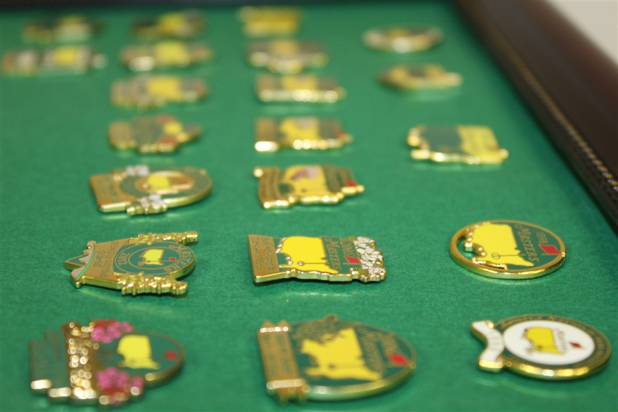 Twenty-One Masters Tournament Yearly Commemorative Pins