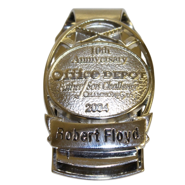 Robert Floyd's 2004 Office Depot Father/Son Challenge Contestant Badge/Clip