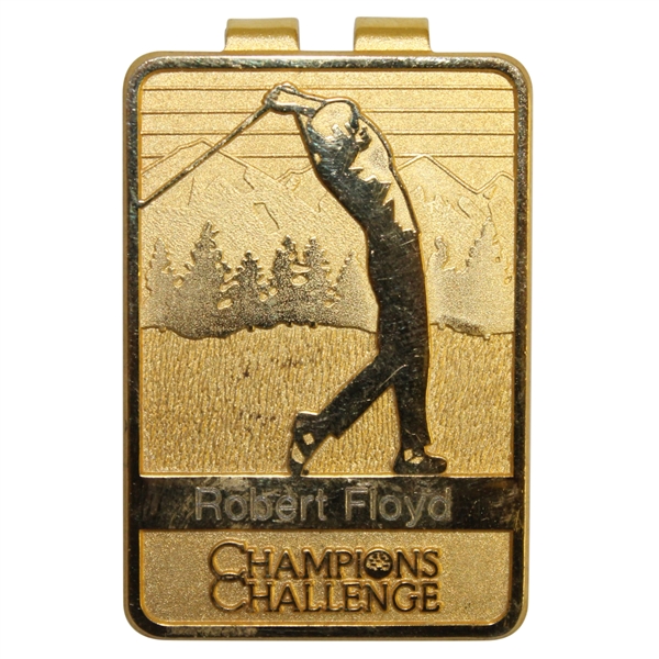 Robert Floyd's Champions Challenge Contestant Money Clip/Badge