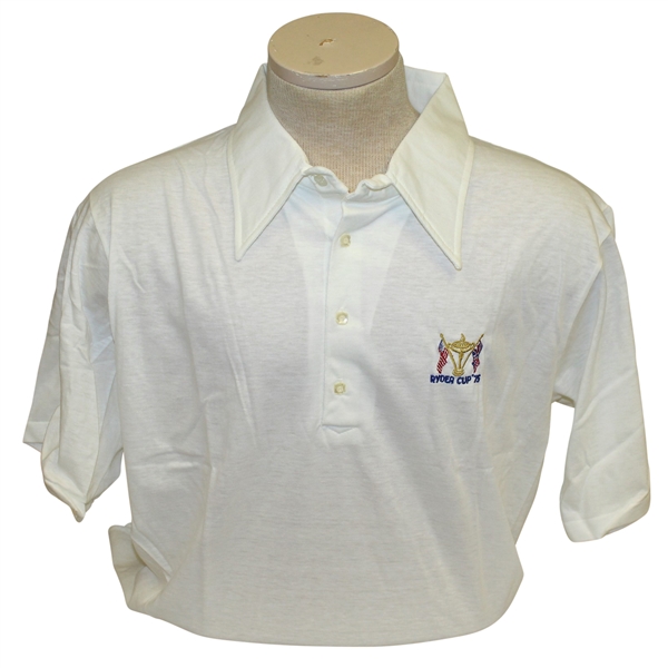 Ray Floyd's 1975 Ryder Cup White Player Shirt