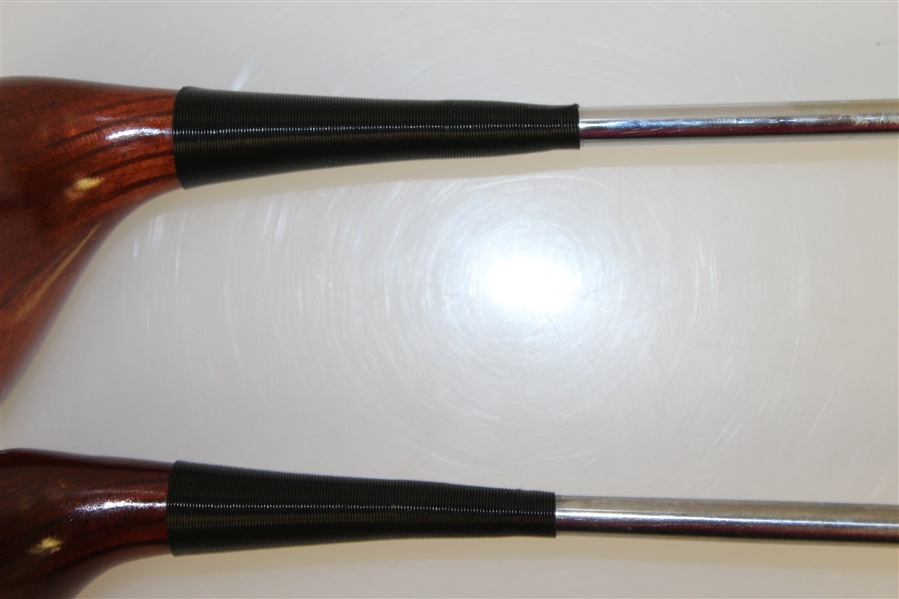 1966-67 PING ANSER Wooden Head Driver and 4 Wood - Seldom Seen, Less Than 200 Sets Made