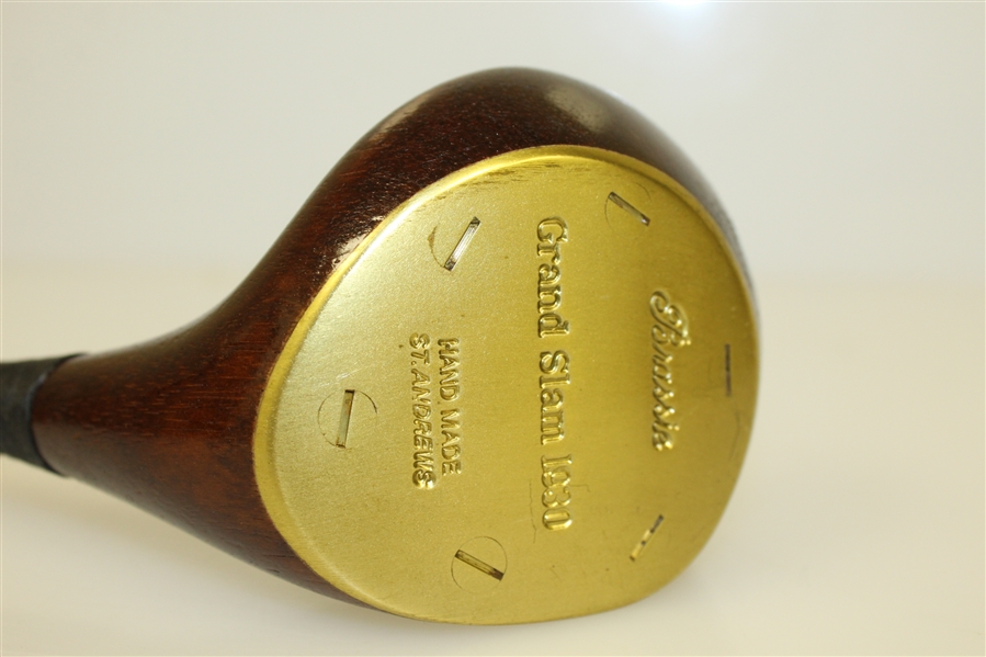 Numbered Ltd. Ed. Bobby Jones Grand Slam 1930 Hickory brassie in Mint Condition-Unused