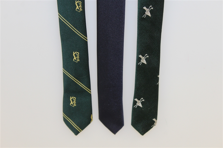 Three Golf Course Ties - TPC, New South Wales Golf Club, & Winged Foot